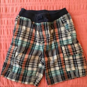 Baby Gap Pull-up Plaid Cargo Shorts - 2 Yrs